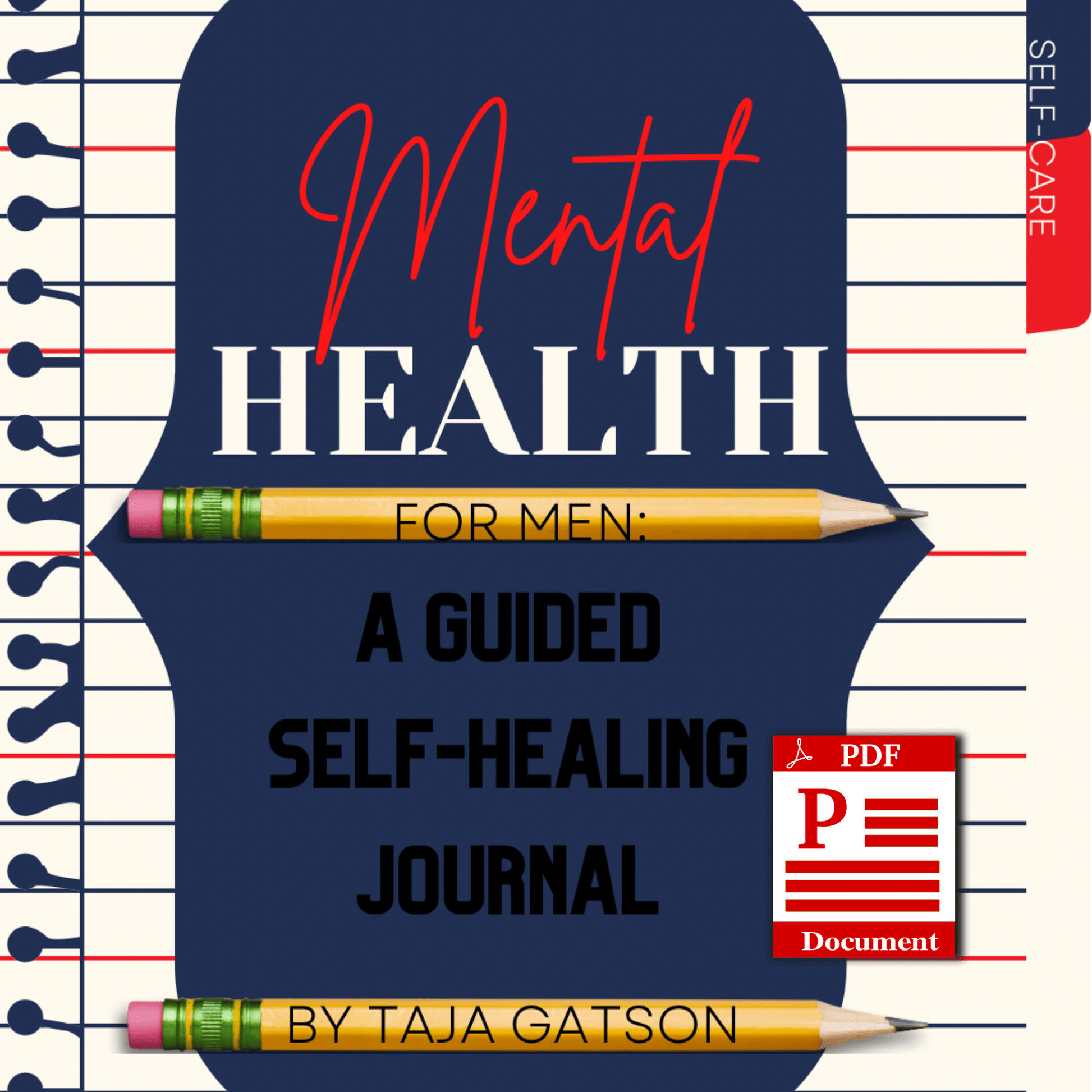 PDF Download of Mental Health for Men: A Guided Self-Healing Journal