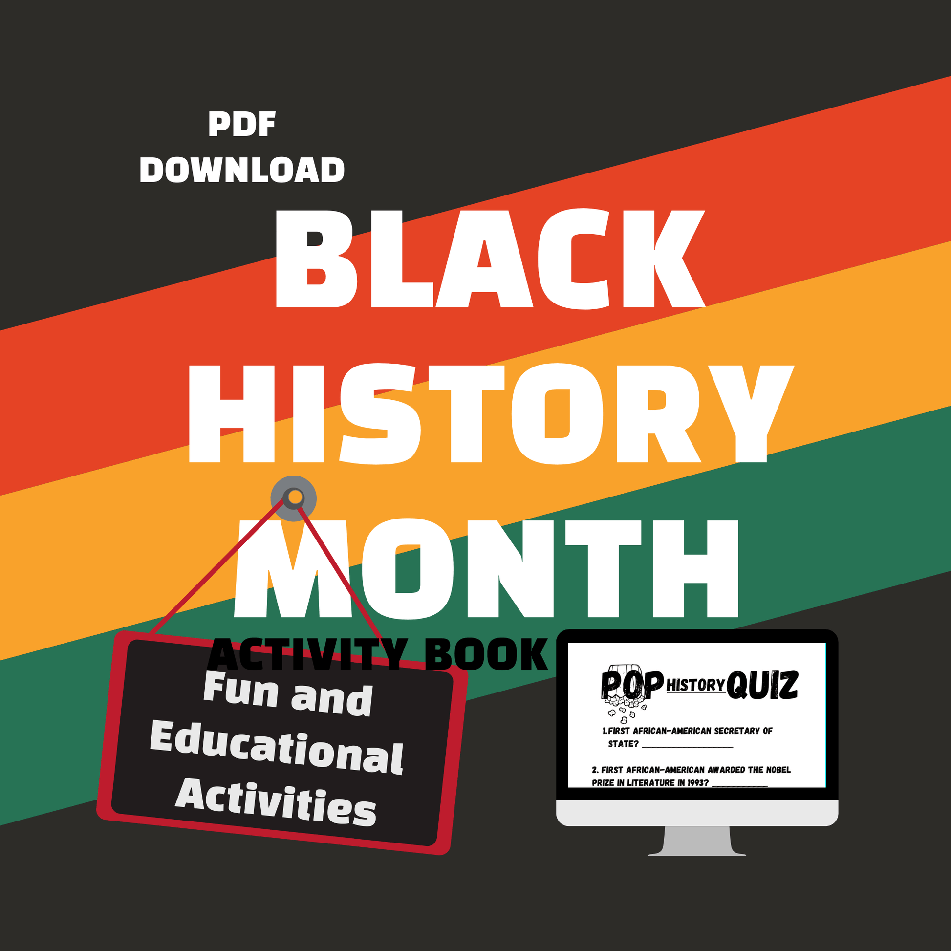 Pdf Download Black History Month Activity Book 